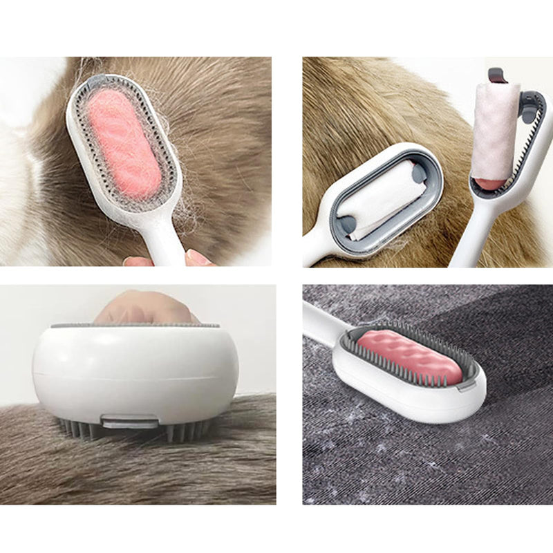 Cat brush with water, hummingbird brush, pet hair cleaning brush, multifunctional pet cleaning, hair removal comb for pet hair, cat brush, portable pet hair remover - PawsPlanet Australia