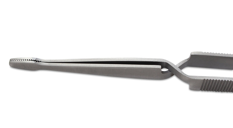Mars Professional Stainless Steel Tick Tweezers, Surgical Grade, 6.5" Length - PawsPlanet Australia
