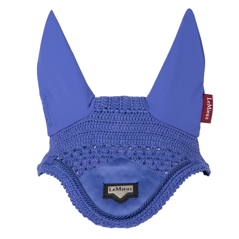 LeMieux Loire Satin Fly Hood - Papaya Large - PawsPlanet Australia