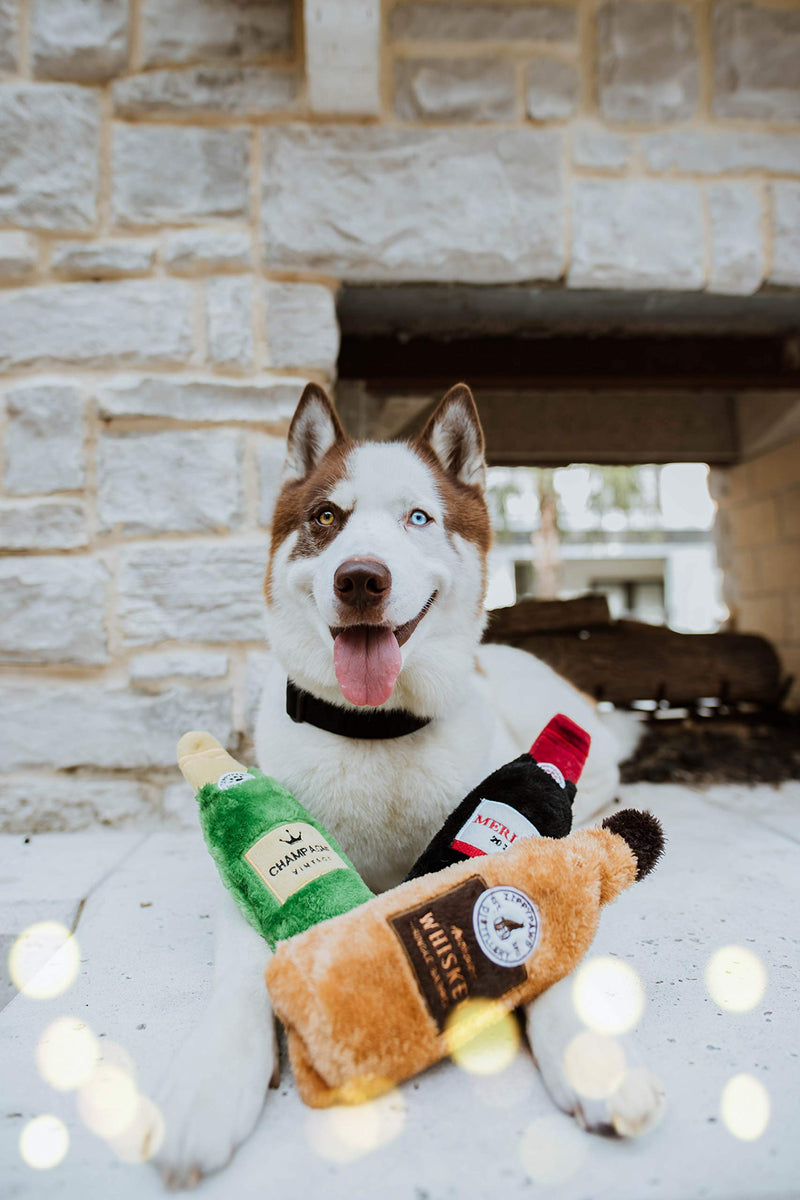 [Australia] - ZippyPaws - Happy Hour Crusherz Water Bottle Dog Toy - No Stuffing, Crunchy - Brewery Collection IPA 