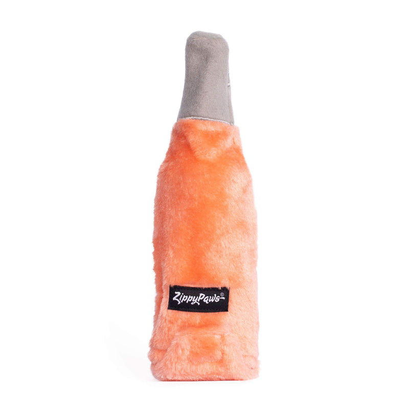 [Australia] - ZippyPaws - Happy Hour Crusherz Drink Themed Crunchy Water Bottle Dog Toy Rose 