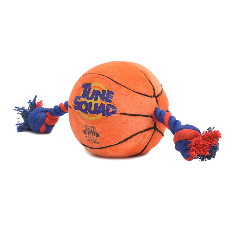 LOONEY TUNES Space Jam 2 Tune Squad Toys, Basketball Dog Toys, Dog Balls, Dog Toy Balls, Dog Rope Toy, Dog Squeak Toys from Looney Tunes Space Jam 2 - Warner Bros Dog Toys - Looney Tunes Toys Basketball Rope - PawsPlanet Australia