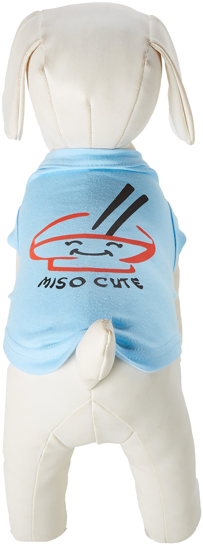 Mirage Pet Products 10-Inch Miso Cute Screen Print Shirts for Pets, Small, Baby Blue - PawsPlanet Australia