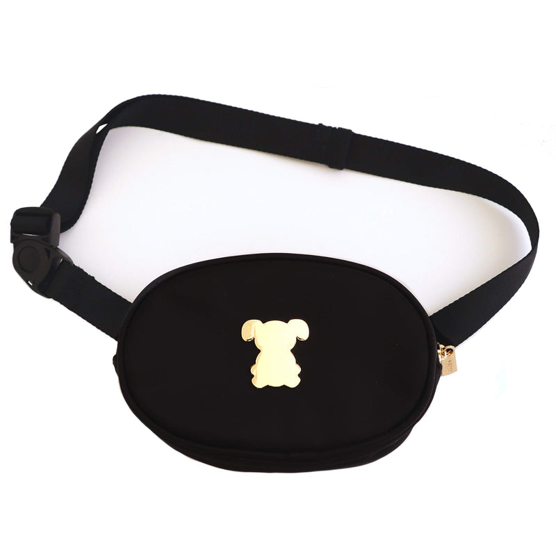 [Australia] - MISO PUP Belt Bag - Oval Fanny Pack with Swing Buckle 