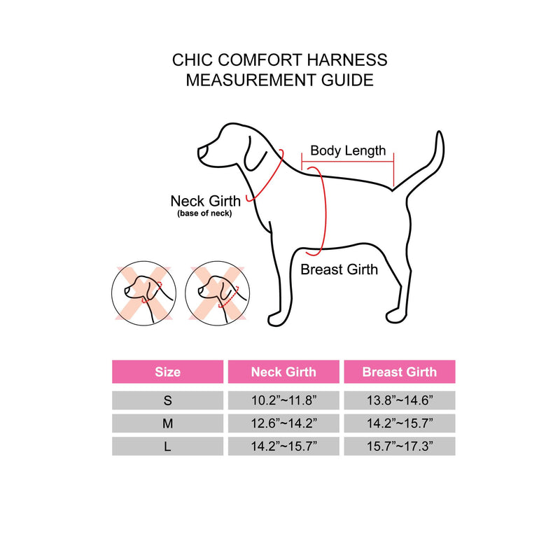 [Australia] - Pinkaholic Chic Step-in Adjustable Dog Harness Blue Large 