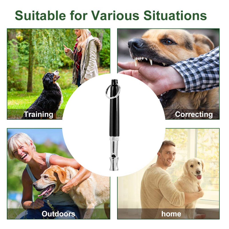 [Australia] - Cherioll Dog Whistle to Stop Barking, Silent Dog Whistle Adjustable Frequencies, Effective Way of Training, Whistle Dog Whistle for Recall Training 