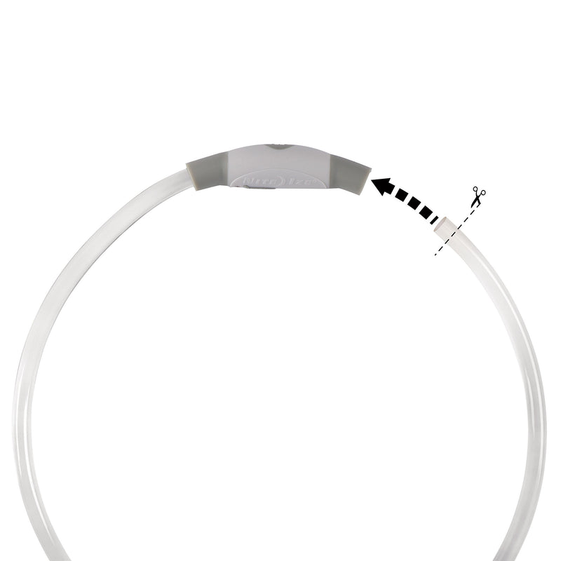 [Australia] - NiteHowl LED Safety Necklace, Universal, Reusable Visibility Necklace for Pets Disco-O Select 