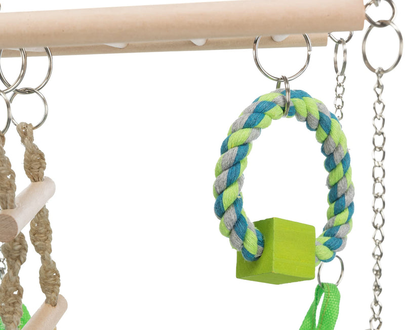 Trixie Suspension Bridge with Hammock for Mice, Hamsters etc. (6298) - PawsPlanet Australia