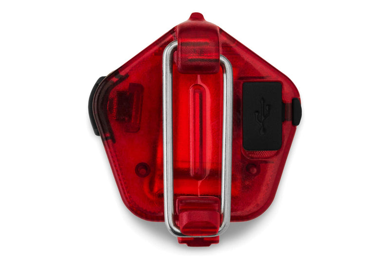 Ruffwear LED Safety Light for Dogs, Waterproof, Rechargeable, Red Currant, Audible Beacon Safety Light, 5530-615 - PawsPlanet Australia