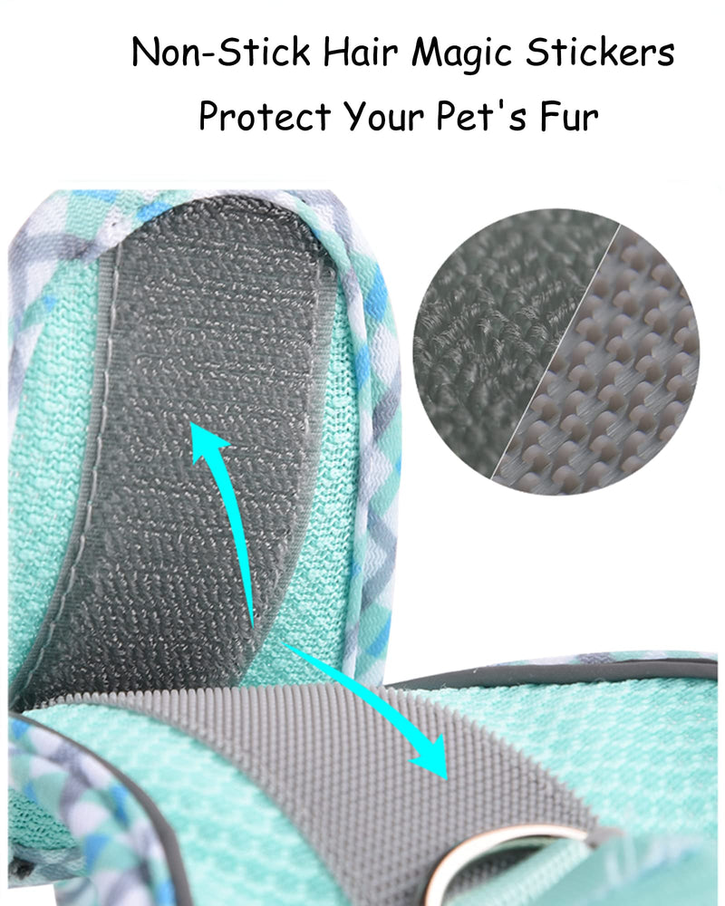 Petank Dog Harness for Small Medium Large Dogs No Pull, Puppy Harness and Leash Set, Easy Walk Dog Harness for Walking, Running, Training, Small Dog Harness, Medium Dog Harness (Green, XS) Green - PawsPlanet Australia