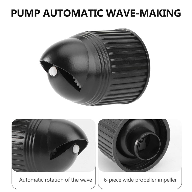 Balacoo 1Pc Aquarium Wave Making Pump Head Surf Pump Fish Tank Aquarium Wave-making Double-headed Wave Maker - PawsPlanet Australia