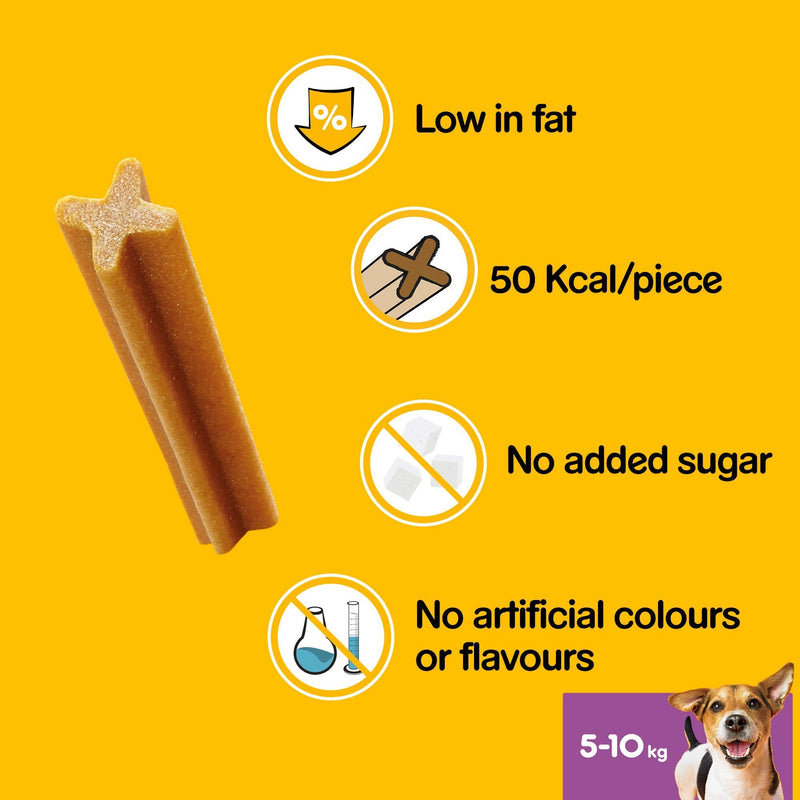 Pedigree DentaStix  Daily Dental Chews For Small Dogs (5-10 kg), (4x28 Sticks) 112 Sticks - PawsPlanet Australia