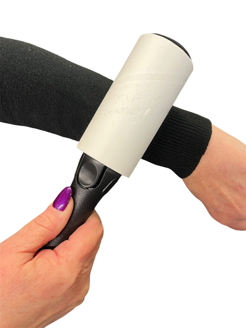 Fluff Off Lint Roller & Refill Set 2 Handles & 6 x 90 Sheet Refills. Removes Pet Hair, Fluff & Dust from Clothes, Upholstery and Carpet - 540 Total Sheets - PawsPlanet Australia