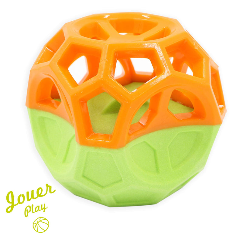 Aime Espace 2 Materials Foam Silicone Dog Toy with Built-In Sound, Diameter 9 cm - PawsPlanet Australia