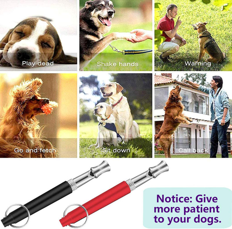 Zeyaa Ultrasonic Dog Whistle to Stop Barking, Adjustable Frequencies Training Tools with Free Lanyard Strap, Long Range Silent for Recall Training - PawsPlanet Australia