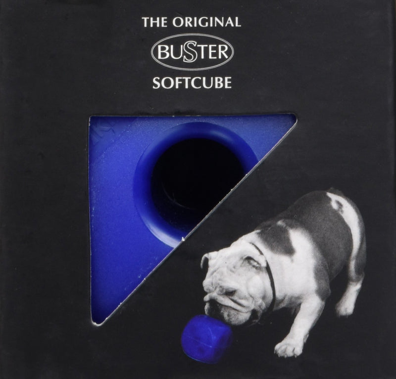 Kruuse Buster Soft Cube Feeder Blue Mini - PawsPlanet Australia