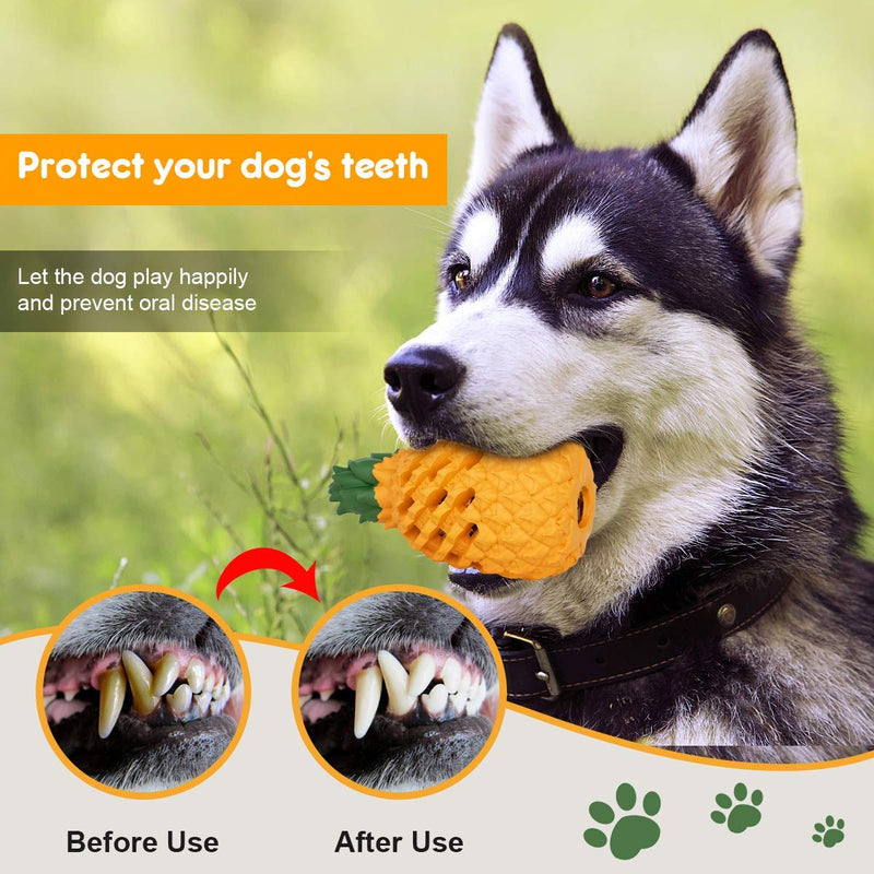 [Australia] - Fairwin Ultra-Durable Dog Toys for Aggressive Chewer - Lifetime Replacement Guarantee - Indestructible Bite-Resistant Tough Chew Toys for Boredom Medium Large Dogs, Food Grade Non-Toxic Teething Toy 