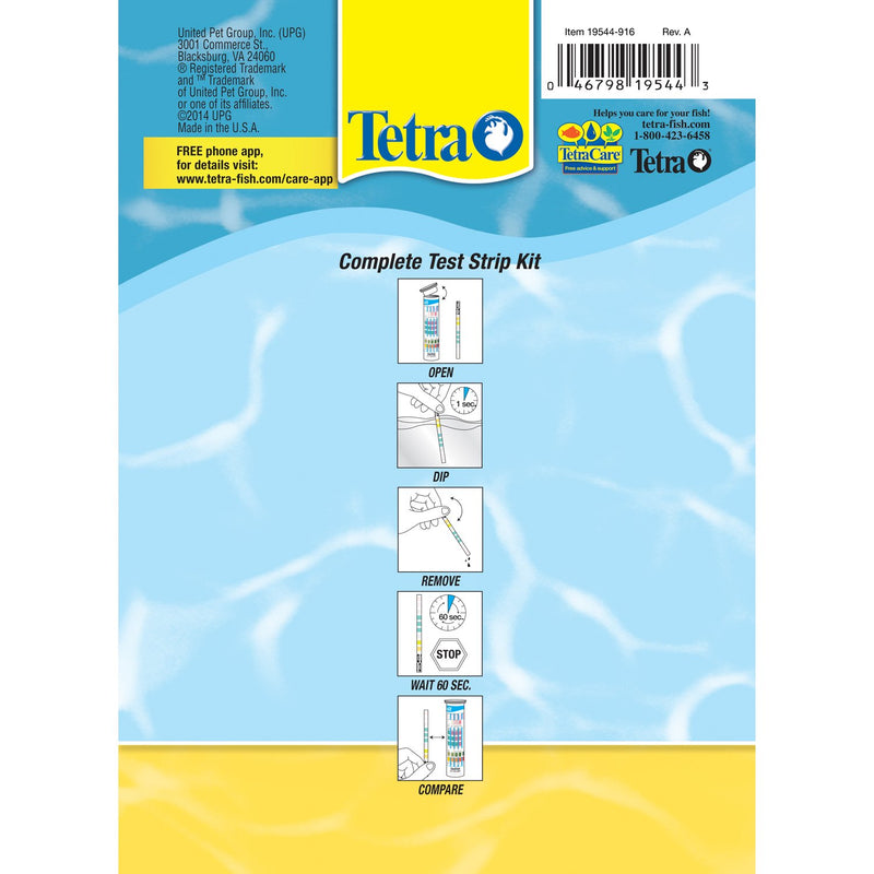 [Australia] - Tetra EasyStrips Test Strips 25-Count Complete Kit 