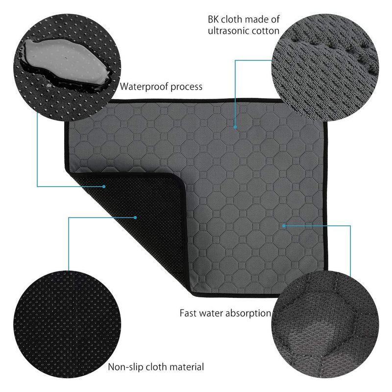 RLAjhhh Gklkfj Washable Dog Training Pads Pee Pad Pet Mats 4 Thick Absorption Layers Design, Waterproof Anti-Slip Mat for Home, Outdoor Travel (XL 70×100cm) XL 70×100cm - PawsPlanet Australia