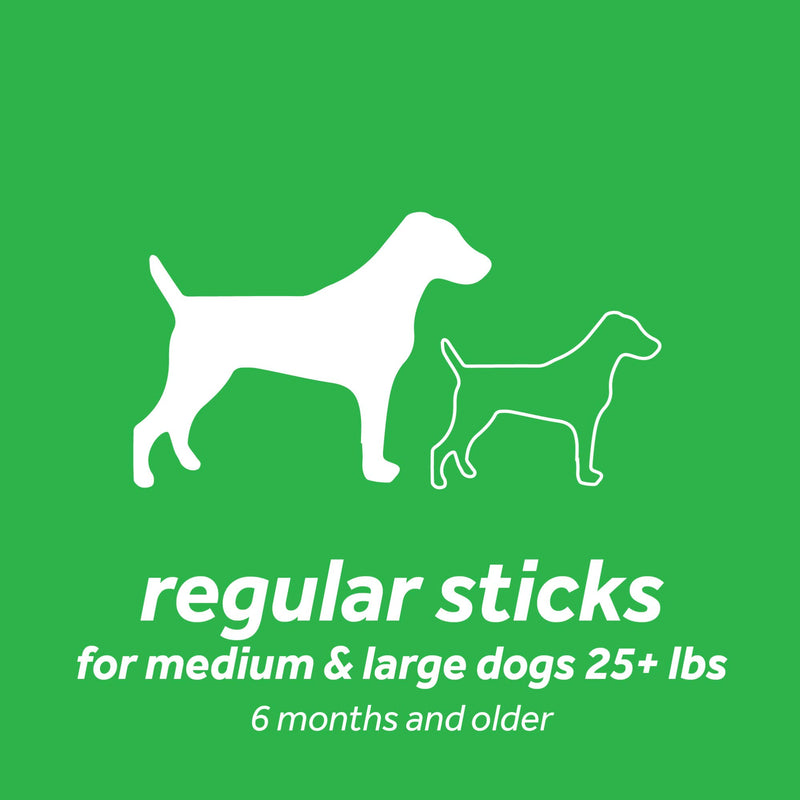 Fresh Breath by TropiClean Dental Sticks for Large Dogs (25+ Pounds), 8ct, 8oz - Made in USA - Removes Plaque & Tartar Large Dog - PawsPlanet Australia