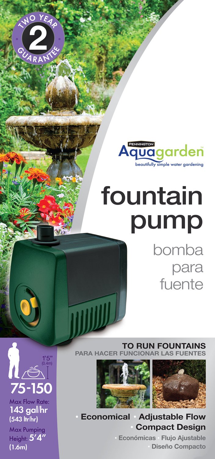 [Australia] - Aquagarden Water Pump for Ponds | Submersible Water Pump |Universal Fountain Pump 75-150 