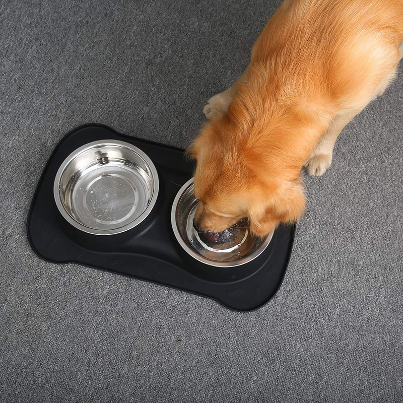 dog bowl large 110 OZ no spill non slip dog food & water bowl - PawsPlanet Australia