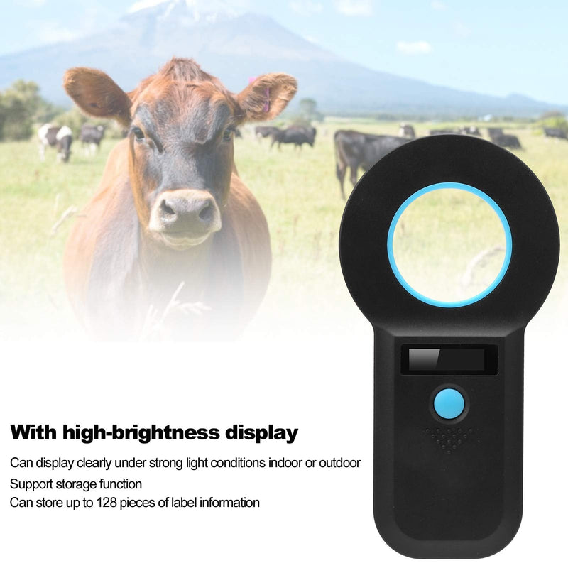 FILFEEL Animal ID Reader, Animal Chip Reader Microchip Bluetooth Scanner for RFID chicken/duck/goose/pigs/bovines/sheep Microchip (134.2Khz/125Khz) Rechargeable - PawsPlanet Australia