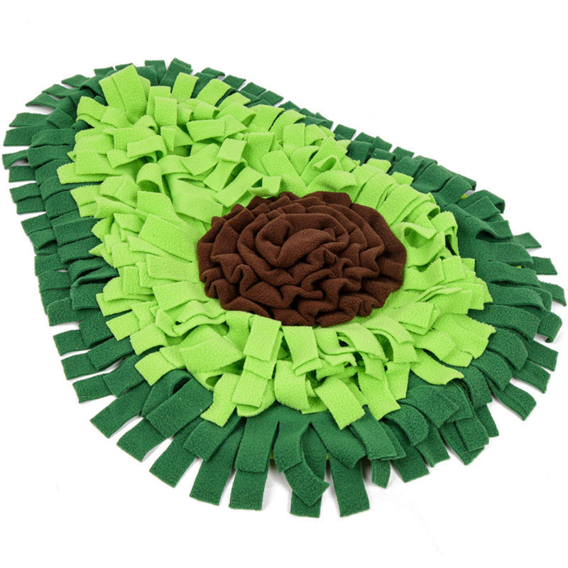 Snuffle Mat for Dogs, Dog Puzzles for Smart Dogs, Dog Feeding Mats, Cat Food Mat, Interactive Dog Toys for Large Dogs, Anti-Choking Slow Food Training(Avocado) Avocado - PawsPlanet Australia