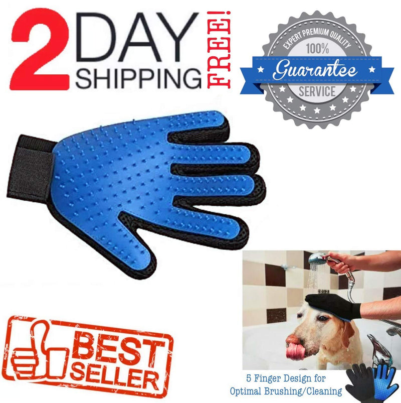 [Australia] - TOGS Premium Dog Grooming Glove for Shedding Pets | Massaging Fur Glove | Perfect Pet Hair Removal Mitt | Right Hand 