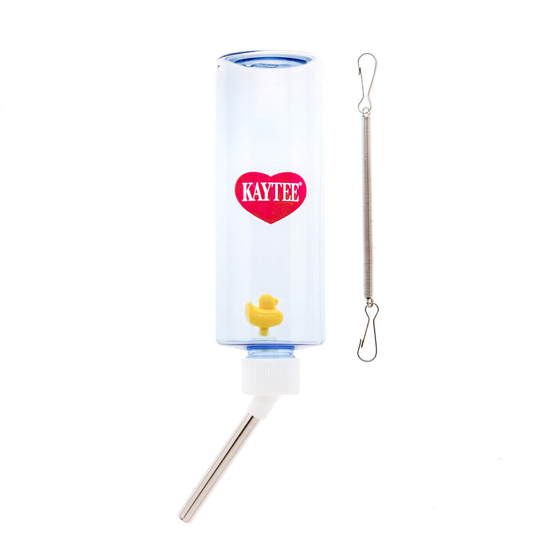 Kaytee Small Animal Clear Water Bottle, Single 8-Ounce; 1 PACK Standard Packaging - PawsPlanet Australia
