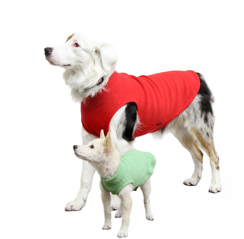 Gooby Stretch Fleece Vest Dog Sweater - Warm Pullover Fleece Dog Jacket - Winter Dog Clothes for Small Dogs Boy - Dog Sweaters for Small Dogs to Dog Sweaters for Large Dogs for Indoor and Outdoor Use Black X-Small Length (7") - PawsPlanet Australia