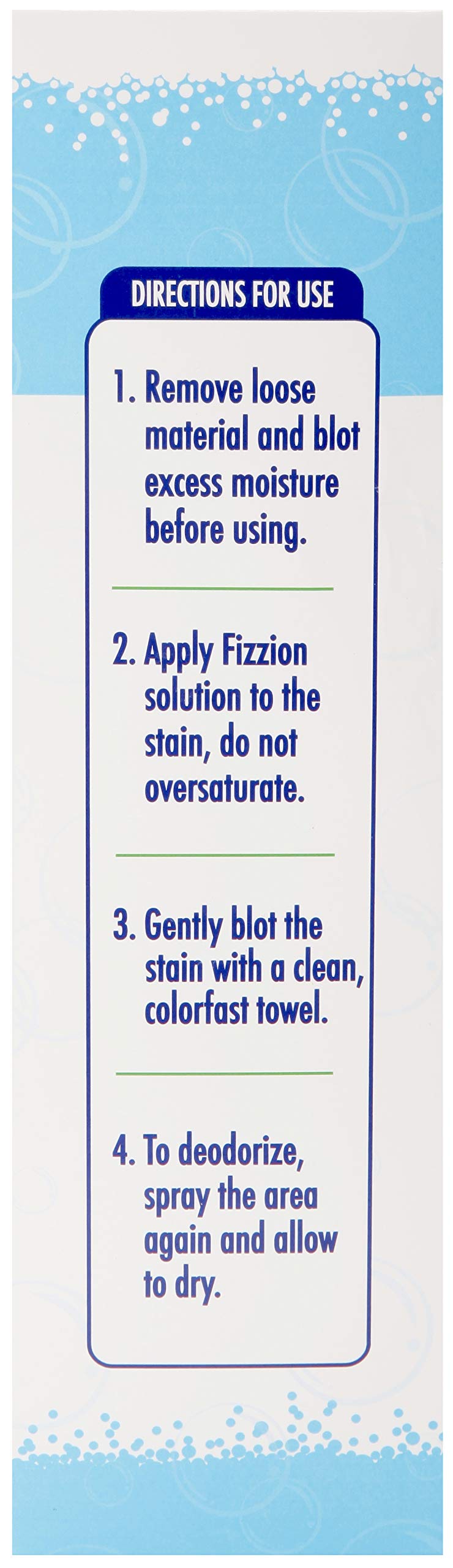 [Australia] - Fizzion Pet Stain & Odor Remover 23oz Empty Spray Bottle 2 Refills (Makes 46oz) Original 