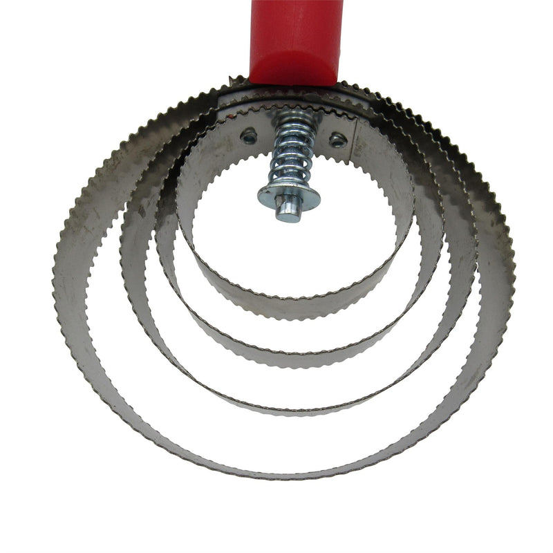SecureFix Direct Spiral Curry Comb Horse (Brush Pets Equestrain Metal Grooming Shredding Red) - PawsPlanet Australia