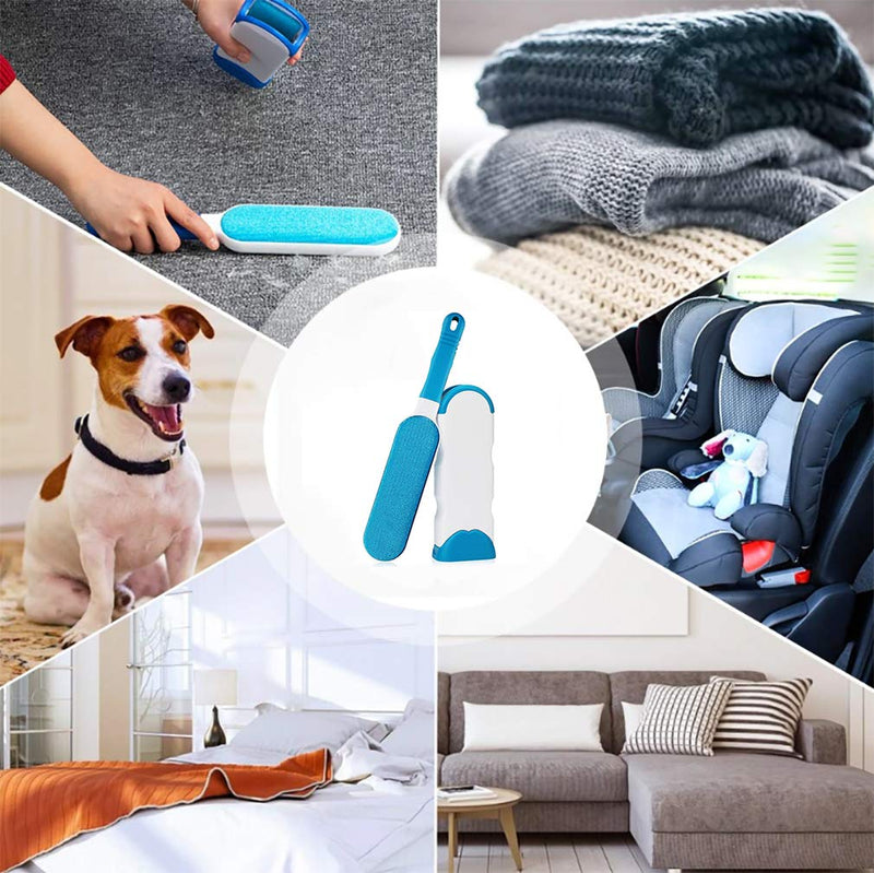 [Australia] - PingPing Pet hair Removal Groomer, Grooming Brush, Effective Grooming Tool, Magic Pets Brushing Tool, Pets Detangling - Perfect for Car, Clothing, Furniture, Couch, Sofa, Carpet 