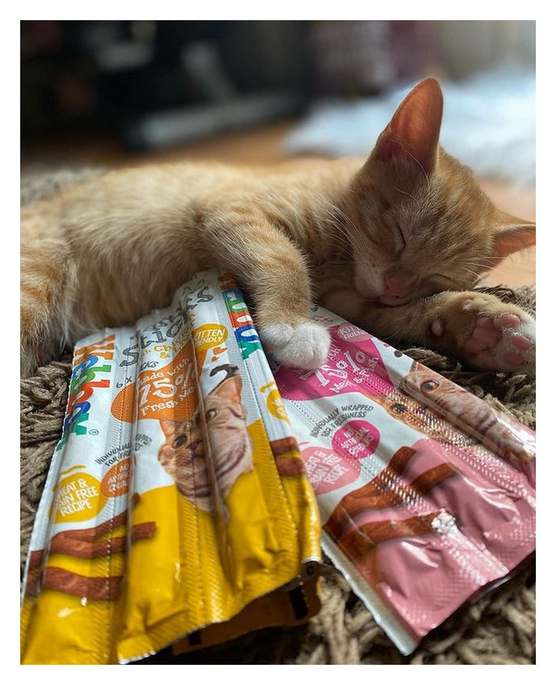 Webbox Cats Delights Tasty Stick Treats - Variety Pack - PawsPlanet Australia