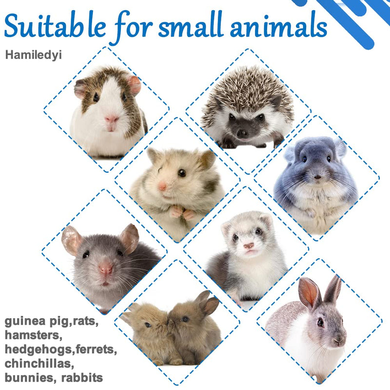 Hamiledyi Guinea Pig Cage Liners Washable Small Animals Bedding Hamster Anti Slip Pee Pads Reusable Training Mat for Pet Rat Chinchilla Bunny Rabbit Carrot - PawsPlanet Australia