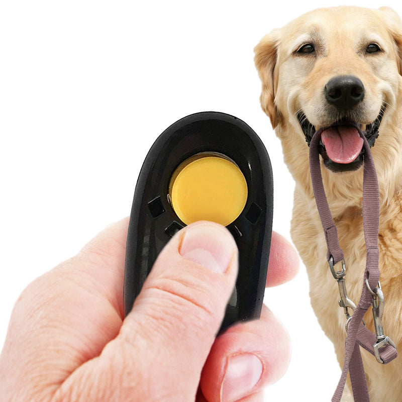 Meric Dog Training Clicker with Wrist Band, Puppy Training Made Easy with a Click, Get Solid Results Fast, Great for House Training and Jumping, Establish Positive Relationship with Your Pup 2 Pieces - PawsPlanet Australia