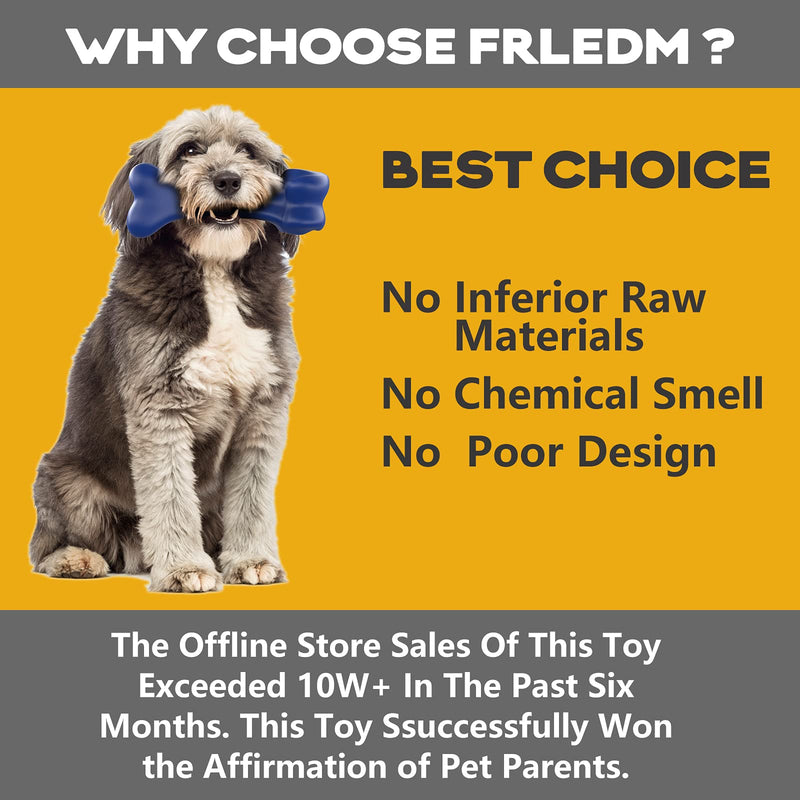 Dog Toys- FRLEDM Dog Chew Toys for Aggressive Chewers Large Breed-Non-Toxic Natural Rubber Indestructible Dog Toys for Medium/Large Dogs,Tough Dog Toys and Chews for Powerful Chewers - PawsPlanet Australia