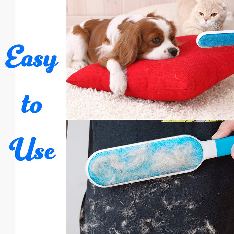 [Australia] - PingPing Pet hair Removal Groomer, Grooming Brush, Effective Grooming Tool, Magic Pets Brushing Tool, Pets Detangling - Perfect for Car, Clothing, Furniture, Couch, Sofa, Carpet 