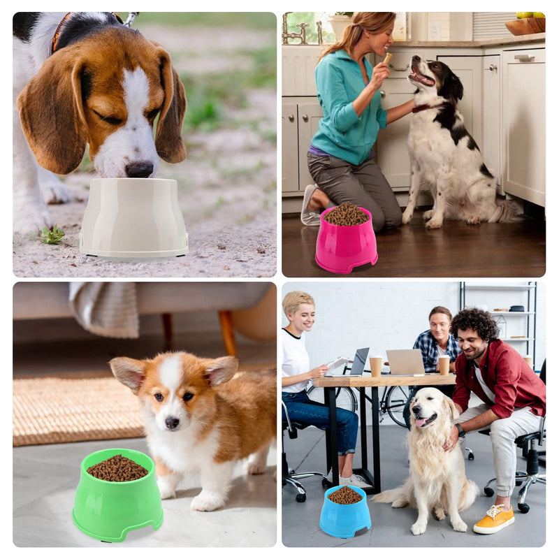 Long Ears Dog Bowl, Spaniel Dog Bowl, Pet Feeding Elevated Bowl for Food and Water, Non-slip Tall Feeder Bowl, Raised bowl for Small Medium Large Dog Breeds (M, Blue) M - PawsPlanet Australia