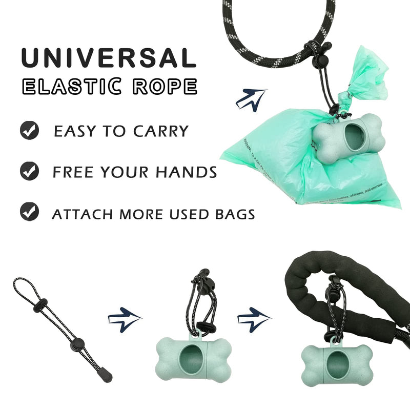 YUCHIYA Dog Poop Pickup Bags Holder Dispenser with Standard Size Scented Doggy Waste Bags and Carabiner with Safety Lock Plus Velcro Fastener Never Lose on a Leash Again 1 Holder 15 Bags Blue - PawsPlanet Australia