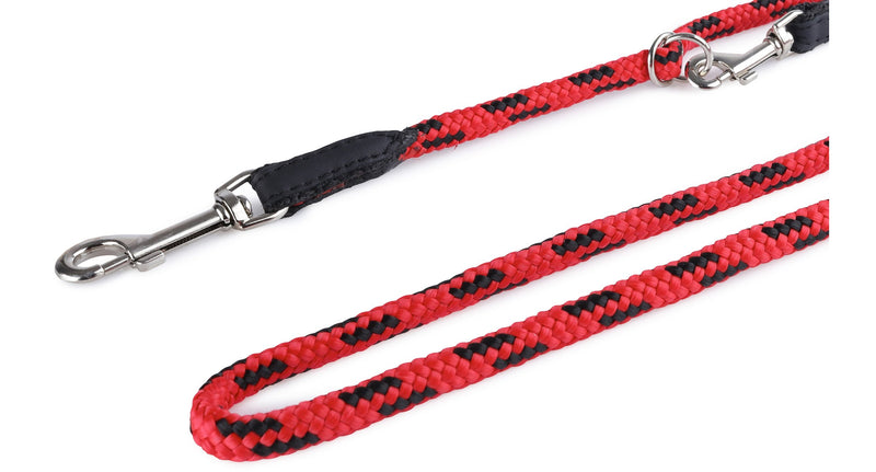 Garronda Adjustable Dog Leash 86.6 in 017+ (Red/Black) Red/Black - PawsPlanet Australia