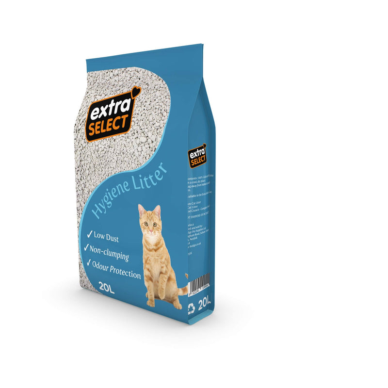 Extra Select Premium Hygiene Cat Litter 20ltr 20 Litre - PawsPlanet Australia