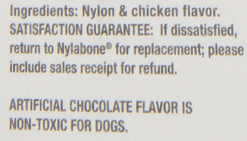 [Australia] - Nylabone Power Chew Variety Triple Pack Small/Regular - Up to 25 lbs. Chocolate Flavor 