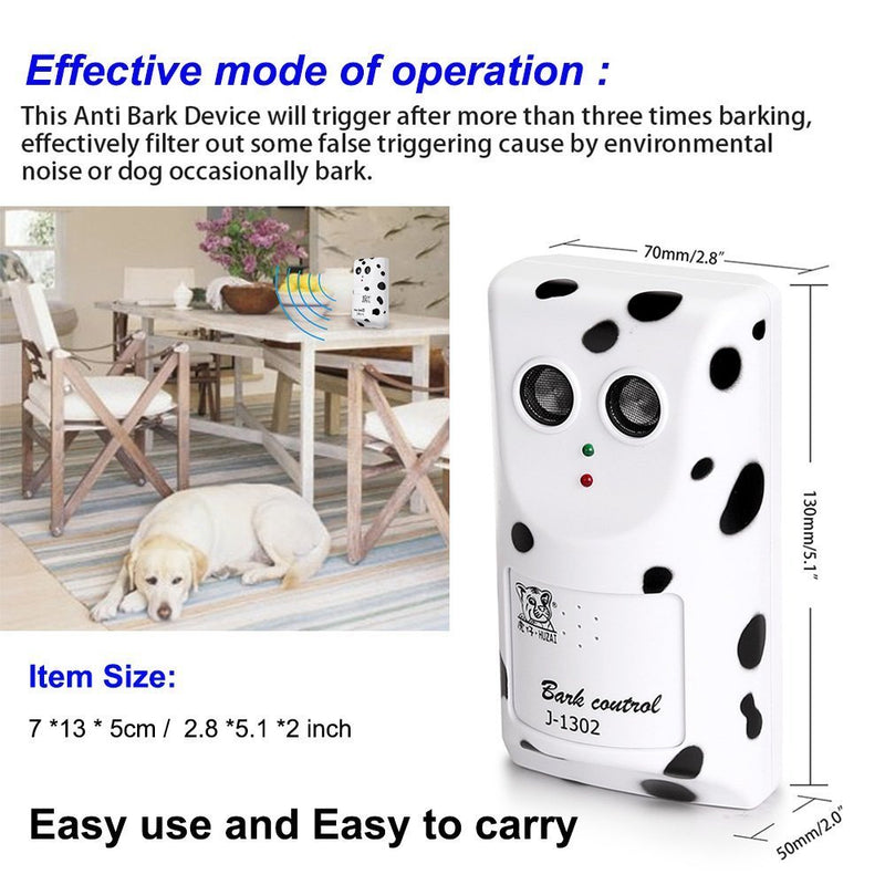 [Australia] - Bybest Humanized Ultrasonic Anti-Barking Device Stopping Barking Machine Controlling Dog Barking Muffler Design Having Barkproof Ultrasound Training Dog Stopping Barking 