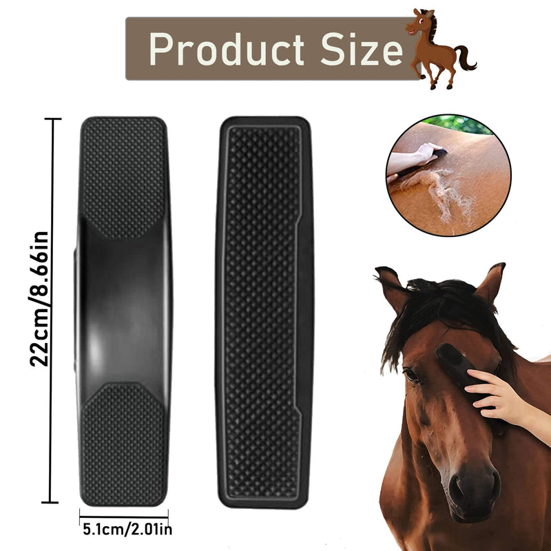 Horse Grooming Brush 6-in-1 Grooming Massage Horse Massage Comb Groomer for Horses Horse Brushes for Grooming, Painlessly Removing Loose Hair, Fur and Dirt - PawsPlanet Australia