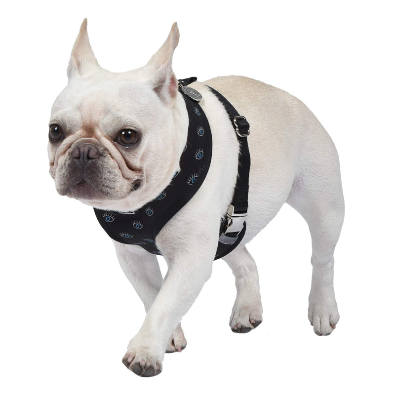 Now House for Pets Reversible Harness, Stylish, Fashionable and Functional, Cute Dog Accessories for Pets, Cute Dog Harness, Dog Harness, Dog Harness, Pet Harness for Dogs Wink Small - PawsPlanet Australia