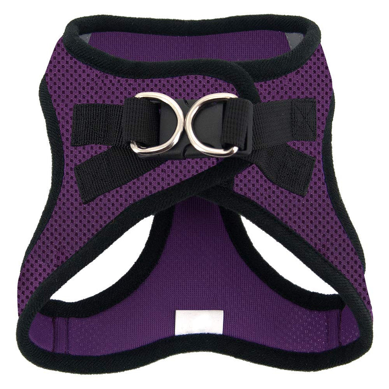 Voyager Step-in Air Dog Harness - All Weather Mesh Step in Vest Harness for Small and Medium Dogs by Best Pet Supplies M (Chest: 16 - 18") Purple - PawsPlanet Australia