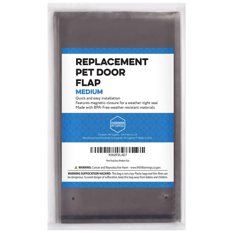 Medium Replacement Dog Door Flap Compatible with PetSafe Freedom Doggie Doors PAC11-11038 - Measures 8 1/4" x 12 1/4" Made from Flexible, Durable, Weather Resistant Materials- Doggie Door Flap - PawsPlanet Australia