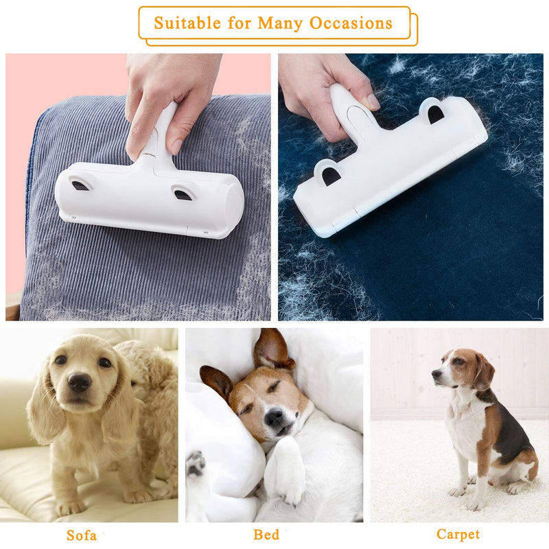 Isyunen Pet Hair Remover Roller, Cat & Dog Hair Remover, Lint Roller with Self Cleaning Lint Brush, Dogs, Cats and other Pet Hairs from Carpets, Furniture, Clothing, Bedding - PawsPlanet Australia
